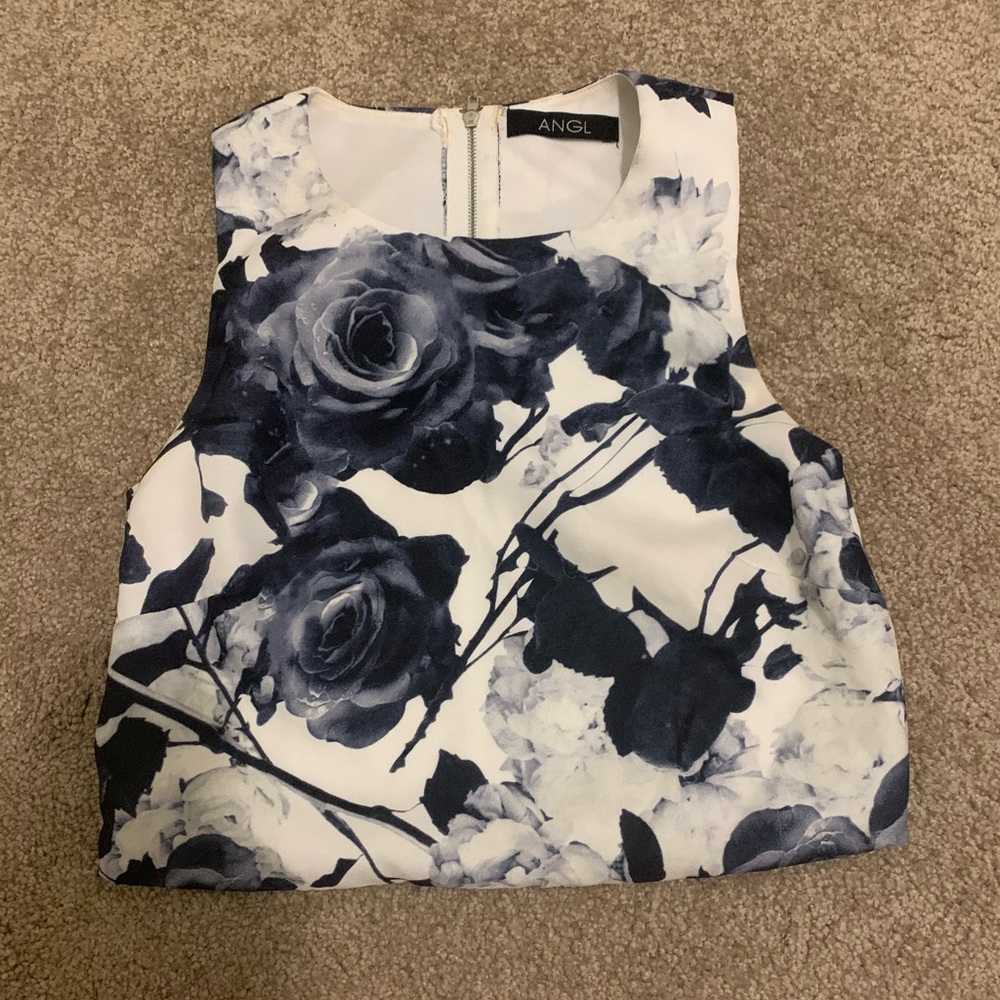 Floral Crop Top